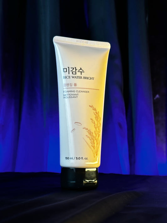 Rice Water Bright Foaming cleanser